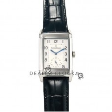 Reverso Tribute Duoface Small Second White/Black Dial