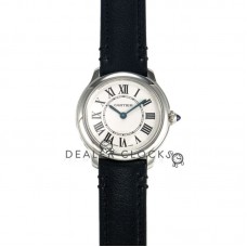 Ronde Must De Cartier 29mm White Dial in Steel Ronde Must De Cartier 29mm White Dial in Steel