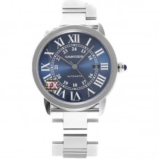 Ronde Solo de Cartier 42mm Automatic Blue Dial in Steel Ref. WSRN0023 Ronde Solo de Cartier 42mm Automatic Blue Dial in Steel Ref. WSRN0023