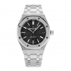 Royal Oak 15450ST 37mm Black Dial in Steel