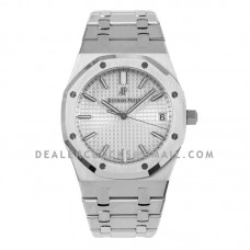 Royal Oak 15500 White Dial in Steel Royal Oak 15500 White Dial in Steel