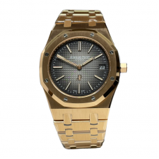 Royal Oak 16202OR 39mm Grey Dial in Rose Gold