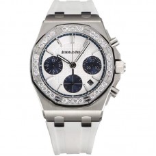 Royal Oak Offshore Selfwinding Chronograph 37mm White Dial in Steel Ref. 26231ST.ZZ.D010CA.01