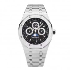 Royal Oak Perpetual Calendar 26613 Black Dial in Steel Royal Oak Perpetual Calendar 26613 Black Dial in Steel