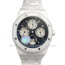 Royal Oak Perpetual Calendar Ceramic 26579CB Blue Dial Royal Oak Perpetual Calendar Ceramic 26579CB Blue Dial