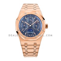 Royal Oak Perpetual Calendar Rose Gold 26574OR Blue Dial Royal Oak Perpetual Calendar Rose Gold 26574OR Blue Dial