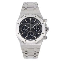 Royal Oak Self-Winding Chronograph Black Dial in Steel Royal Oak Self-Winding Chronograph Black Dial in Steel