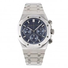 Royal Oak Self-Winding Chronograph Blue Dial in Steel
