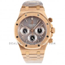 Royal Oak Self-Winding Chronograph Grey Dial in Rose Gold Royal Oak Self-Winding Chronograph Grey Dial in Rose Gold