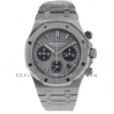 Royal Oak Self-Winding Chronograph Grey/Black Dial in Steel