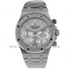 Royal Oak Self-Winding Chronograph White Dial in Steel
