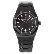 Royal Oak Selfwinding 77350CE 34mm Black Dial in PVD Royal Oak Selfwinding 77350CE 34mm Black Dial in PVD