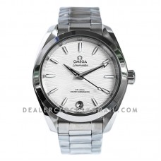 Seamaster Aqua Terra 150M Master Co-Axial Chronometer White Wave Dial in Steel Seamaster Aqua Terra 150M Master Co-Axial Chronometer White Wave Dial in Steel