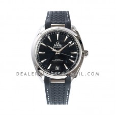 Seamaster Aqua Terra 150m Co-Axial Master Chronometer 41mm Black Dial on Rubber Strap Seamaster Aqua Terra 150m Co-Axial Master Chronometer 41mm Black Dial on Rubber Strap