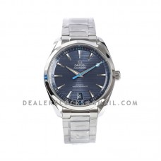 Seamaster Aqua Terra 150m Co-Axial Master Chronometer 41mm Blue Dial on Bracelet Ref: 220.10.41.21.03.002 Seamaster Aqua Terra 150m Co-Axial Master Chronometer 41mm Blue Dial on Bracelet Ref: 220.10.41.21.03.002