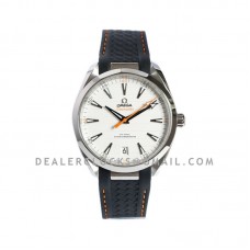 Seamaster Aqua Terra 150m Co-Axial Master Chronometer 41mm White Dial on Rubber Strap Ref: 220.12.41.21.02.002 Seamaster Aqua Terra 150m Co-Axial Master Chronometer 41mm White Dial on Rubber Strap Ref: 220.12.41.21.02.002