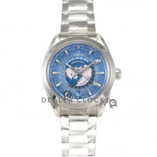 Seamaster Aqua Terra Worldtimer Master Chrononometer Light Blue Dial Ref. 220.10.43.22.03.002