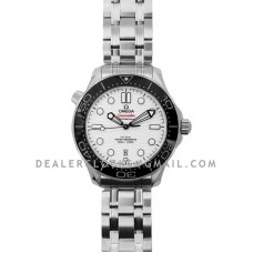 Seamaster Diver 300M Omega Co-Axial Master Chronometer 42mm White Dial with Black Bezel Seamaster Diver 300M Omega Co-Axial Master Chronometer 42mm White Dial with Black Bezel