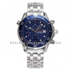 Seamaster Diver 300m Chronograph Blue Dial on Bracelet