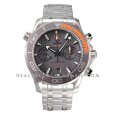 Seamaster Planet Ocean 600M Master Chronometer Chronograph Grey Dial Ref: 215.90.46.51.99.001