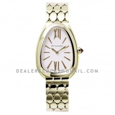 Serpenti Seduttori Watch White Dial in Yellow Gold Serpenti Seduttori Watch White Dial in Yellow Gold