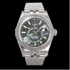 Sky-Dweller 336934 Mint Green Dial in Steel on Jubilee Bracelet Sky-Dweller 336934 Mint Green Dial in Steel on Jubilee Bracelet