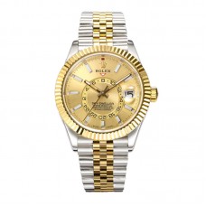 Sky-Dweller 326933 Champagne Dial in Steel/Yellow Gold Sky-Dweller 326933 Champagne Dial in Steel/Yellow Gold