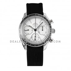 Speedmaster Racing Co-Axial Chronometer Chronograph 40mm White Dial