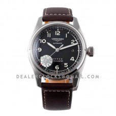 Spirit Black Dial in Steel Ref: L3.811.4.53.0