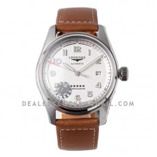 Spirit White Dial in Steel Ref: L3.811.4.73.2