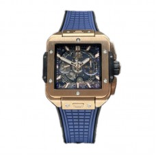 Square Bang Unico Gold Blue Square Bang Unico Gold Blue