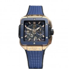 Square Bang Unico Gold Blue Ceramic
