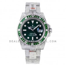 Submariner 116610LV Hulk with Diamond Bezel