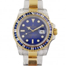 Submariner 116613LB Blue Dial in Steel/Yellow Gold with Diamonds Bezel Submariner 116613LB Blue Dial in Steel/Yellow Gold with Diamonds Bezel