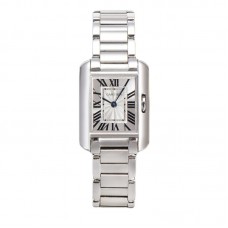 Tank Anglaise 30.2mm White Dial in Steel Tank Anglaise 30.2mm White Dial in Steel