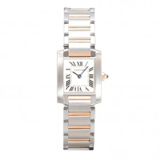 Tank Francaise Watch Small Steel/Rose Gold