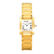 Tank Francaise Watch Small Yellow Gold