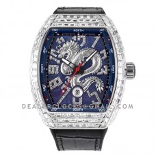 Vanguard Blue Dragon King V45 SC with Diamond Bezel Vanguard Blue Dragon King V45 SC with Diamond Bezel