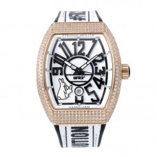 Vanguard #FR2 Rabbit with Diamond Bezel in Rose Gold