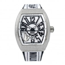 Vanguard #FR2 Rabbit with Diamond Bezel in Steel