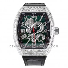 Vanguard Green Dragon King V45 SC with Diamond Bezel Vanguard Green Dragon King V45 SC with Diamond Bezel