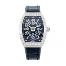 Vanguard V32 Blue Dial with Diamonds Markers Vanguard V32 Blue Dial with Diamonds Markers