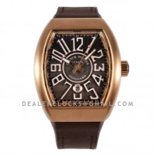Vanguard V45 Brown Dial in Rose Gold Vanguard V45 Brown Dial in Rose Gold