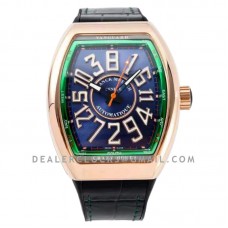 Vanguard V45 Blue Dial in Rose Gold Vanguard V45 Blue Dial in Rose Gold