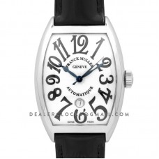 Casablanca Automatique 8880 B SC DT White Dial on Black Strap