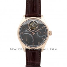 Portugieser Tourbillon Mystere Retrograde IW504602 Grey Dial in Rose Gold Portugieser Tourbillon Mystere Retrograde IW504602 Grey Dial in Rose Gold