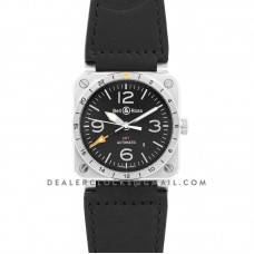 BR 03-93 GMT Black Dial BR 03-93 GMT Black Dial