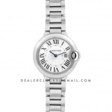 Ballon Bleu de Cartier 33mm White Dial in Steel Ballon Bleu de Cartier 33mm White Dial in Steel