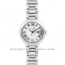 Ballon Bleu De Cartier 36mm Silver Dial in Steel Ballon Bleu De Cartier 36mm Silver Dial in Steel