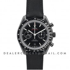 Speedmaster Moonwatch Co-Axial Chronograph ‘Dark Side of The Moon’ with White Tachymeter